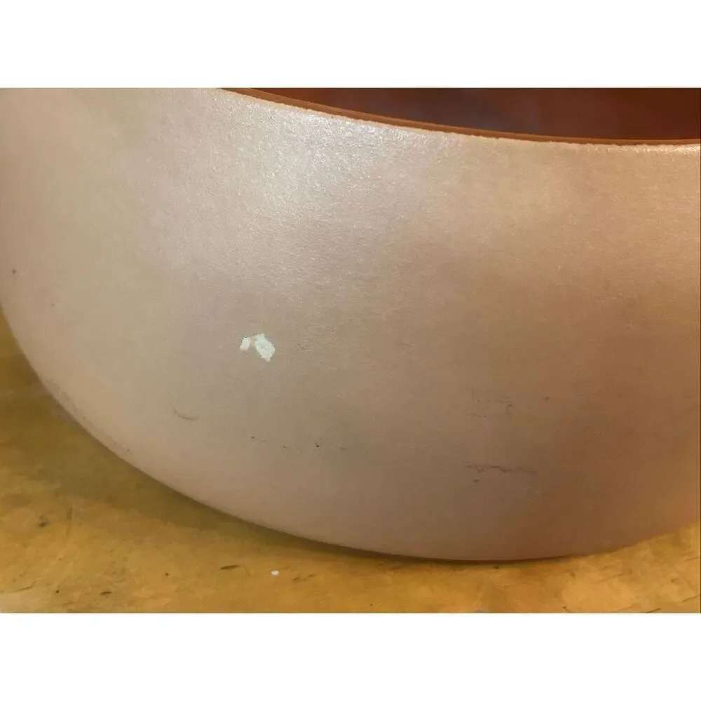 Vtg Red Wing Provincial Large Casserole Dish Handle Lid (5737)